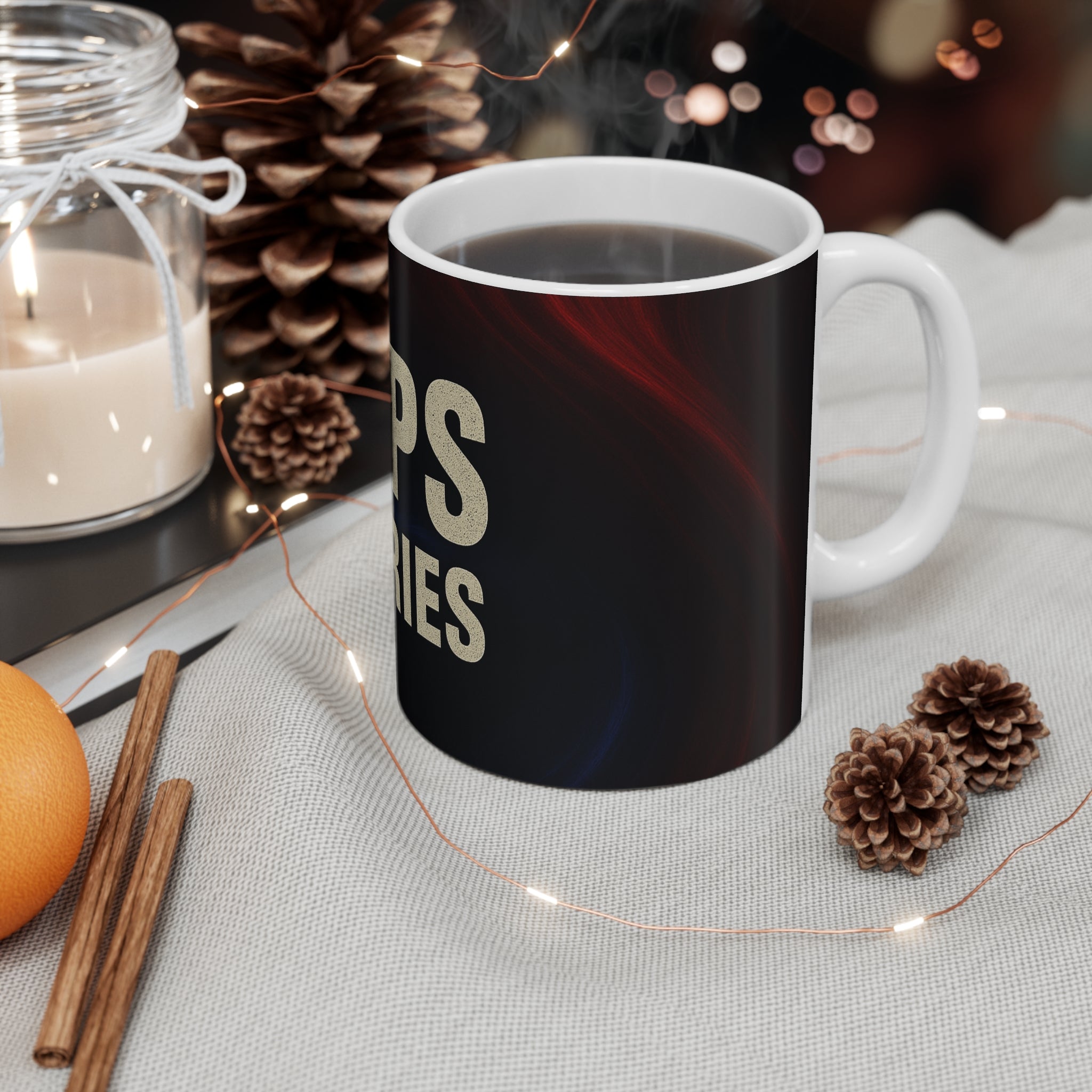 Cops Stories Mug, Law Enforcement Coffee Cup, Police Officer Gift, Humor Mug, Office Drinkware, Funny Cop Present